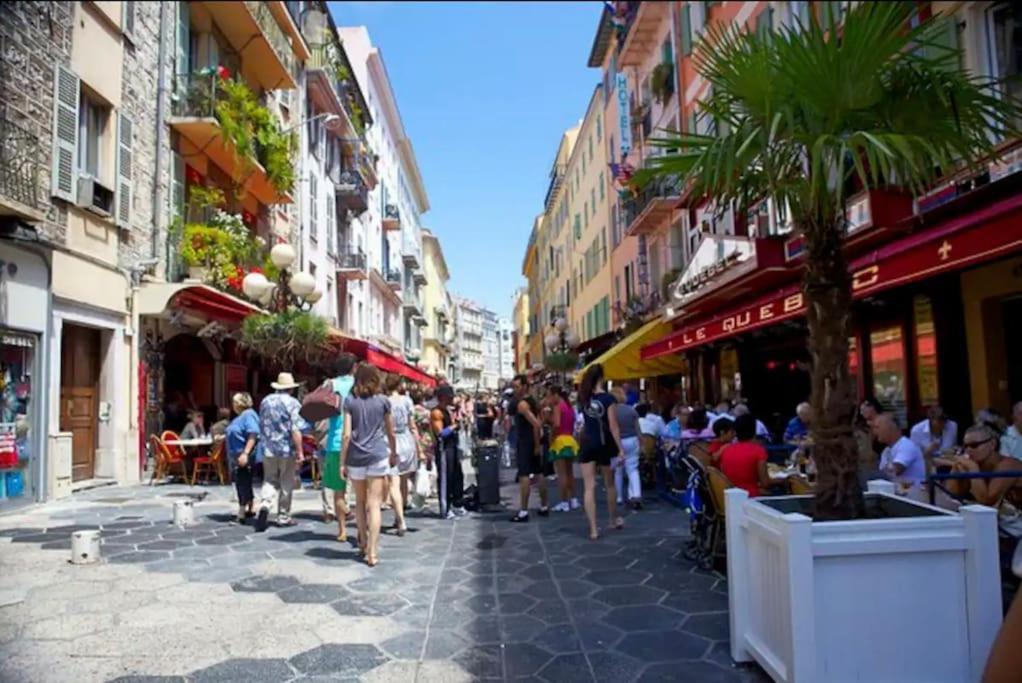 Studio A Louer Au Coeur Du Carre Dor A Nice, Rue Dalpozzo A 150 Metres Des Plages ภายนอก รูปภาพ