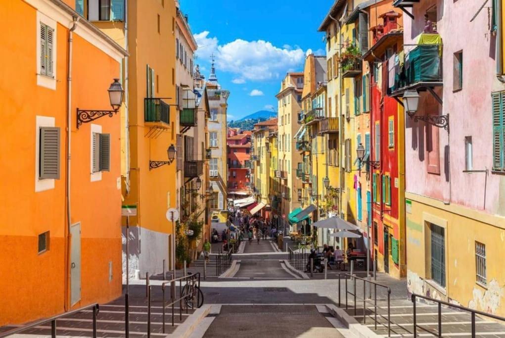 Studio A Louer Au Coeur Du Carre Dor A Nice, Rue Dalpozzo A 150 Metres Des Plages ภายนอก รูปภาพ
