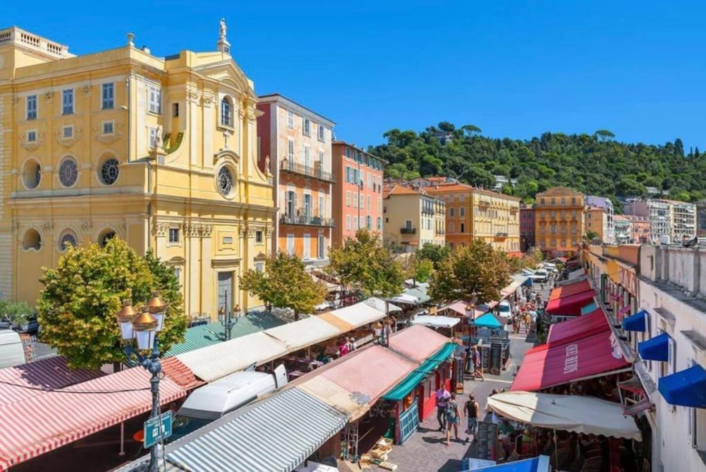 Studio A Louer Au Coeur Du Carre Dor A Nice, Rue Dalpozzo A 150 Metres Des Plages ภายนอก รูปภาพ